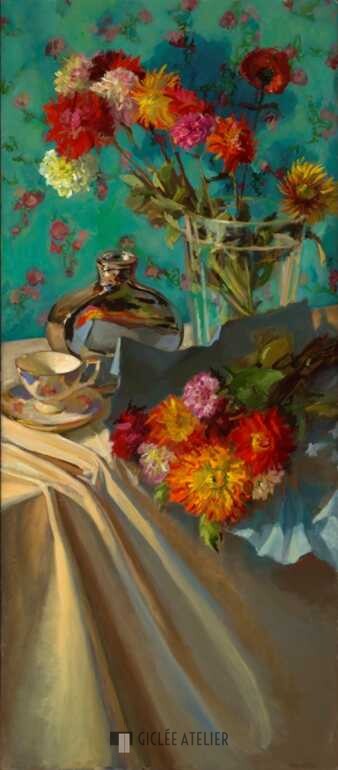 Dahlia's - Keimpe van der Kooi
