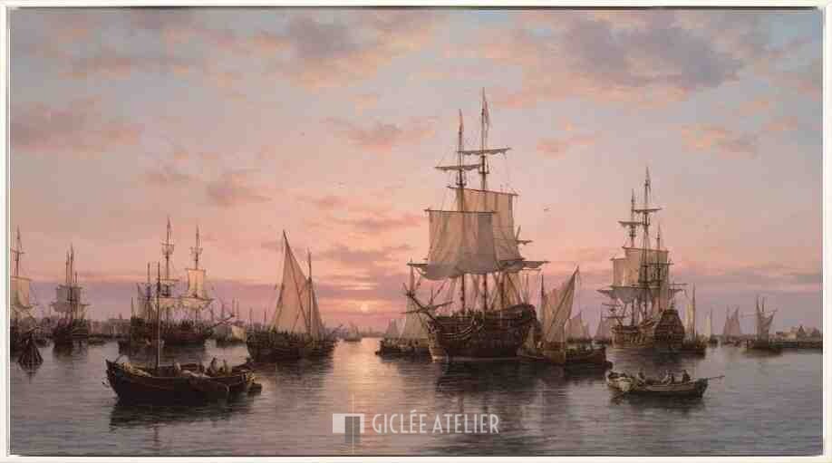 Het IJ bij zonsondergang - Afbeelding 4