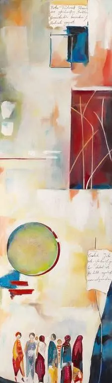 Wereld II - Regina Wiede - giclee kunst
