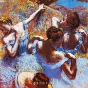 Danseressen in het blauw