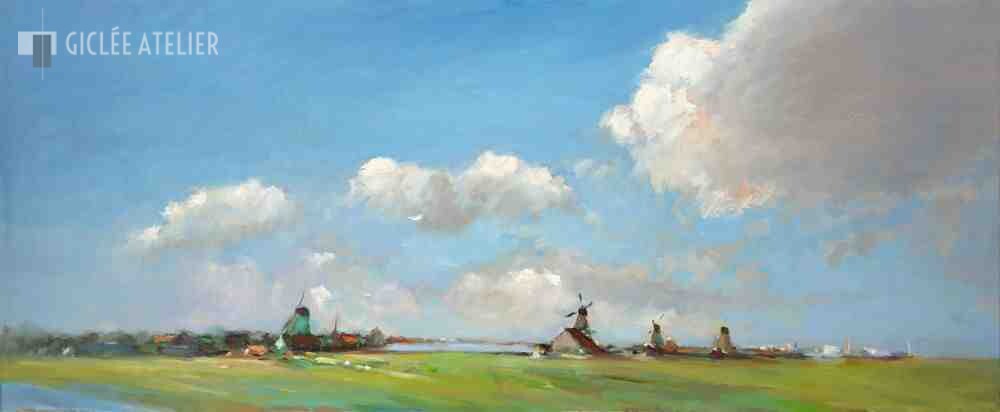 Zaanse Schans - Dinie-Boogaart - gicleekunst