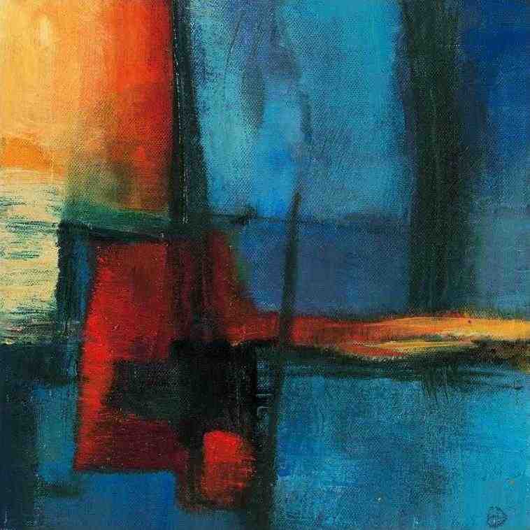 Abstract Night - Bea Danckaert - gicleekunst
