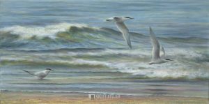 Drie sterns in vlucht - Erik van Ommen - gicleekunst