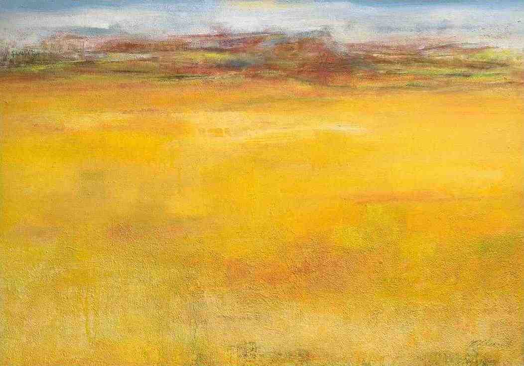 Weids landschap II - Christa Ohland - gicleekunst