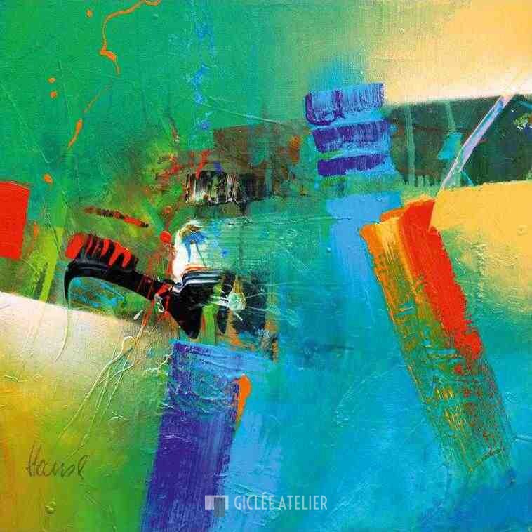 Concerto I - Alfred Hansl - gicleekunst