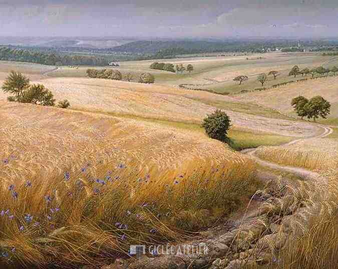 Korenvelden - Patrick Creyghton - gicleekunst