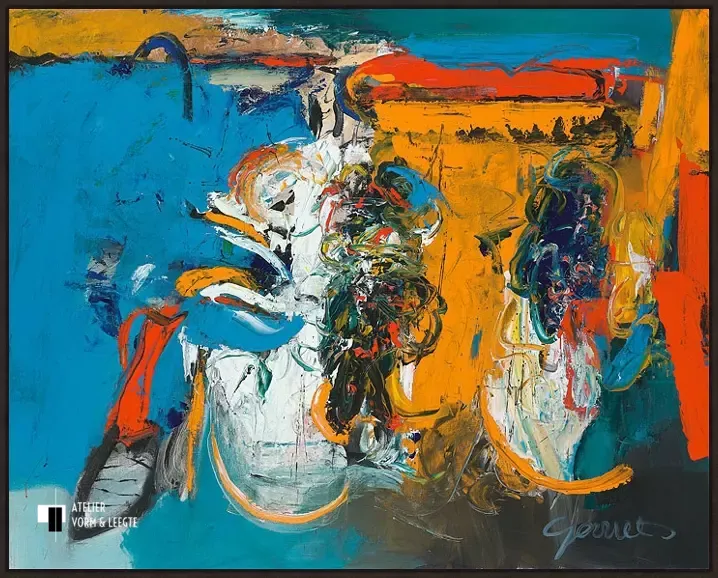 Landscape - Gerriet Postma - in baklijst Atelier zwart 10mm