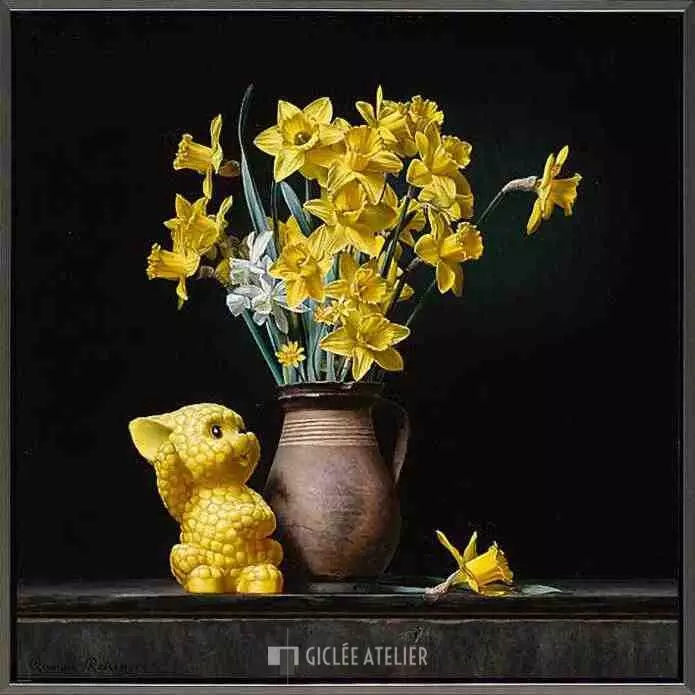 Stilleven met narcissen - Afbeelding 5