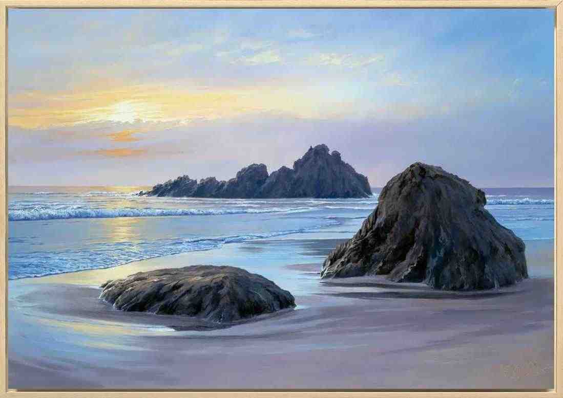 Sunset at Big Sur - Afbeelding 3