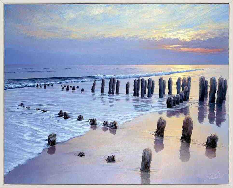 Sunset at Ostsee Coast I - Afbeelding 3