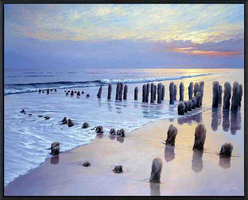 Sunset at Ostsee Coast I - Afbeelding 4