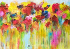 Zomerbloemen - Christa Ohland - gicleekunst