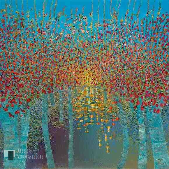 Sunset Reflection - Ton Dubbeldam - gicleekunst