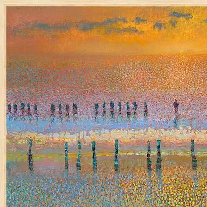 Sunset on water - Afbeelding 3