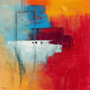 Evening Wind - Flory Aerts - artwerk op canvas