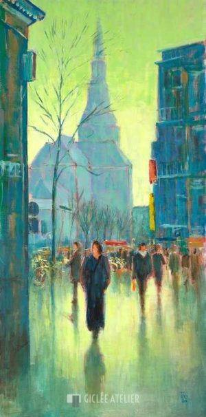 Der Aa kerk - Theo Onnes - gicleekunst
