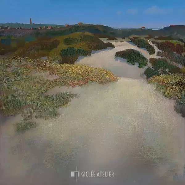 Schiermonnikoog - Ton Dubbeldam - gicleekunst