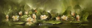 Waterlelies - Jan Kooistra - gicleekunst