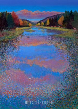 The River - Ton Dubbeldam - gicleekunst
