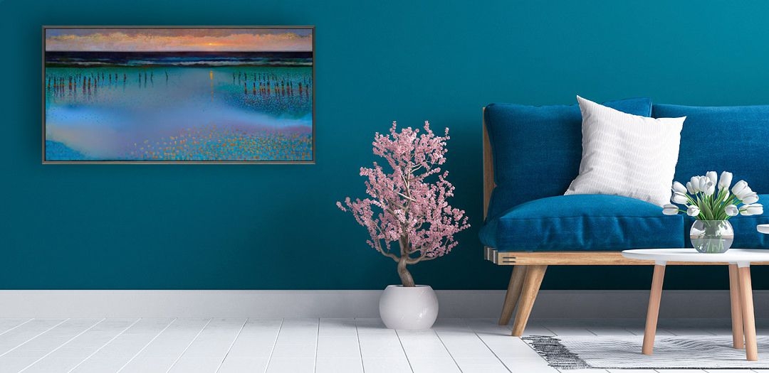 Coming Home van Ton Dubbeldam aan de wand