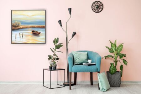 Shoreline van Eric Erwin aan de wand