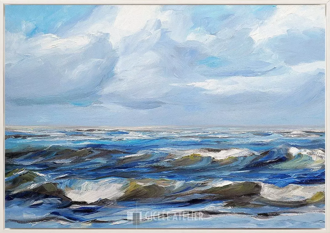 Golven in het ochtendlicht - Afbeelding 4