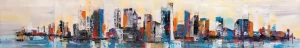Skyline - Sabine Freivogel - gicleekunst
