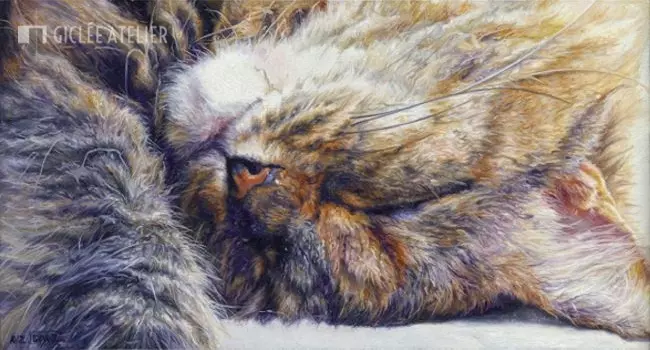 Tembi - Adriana van Zoest - gicleekunst