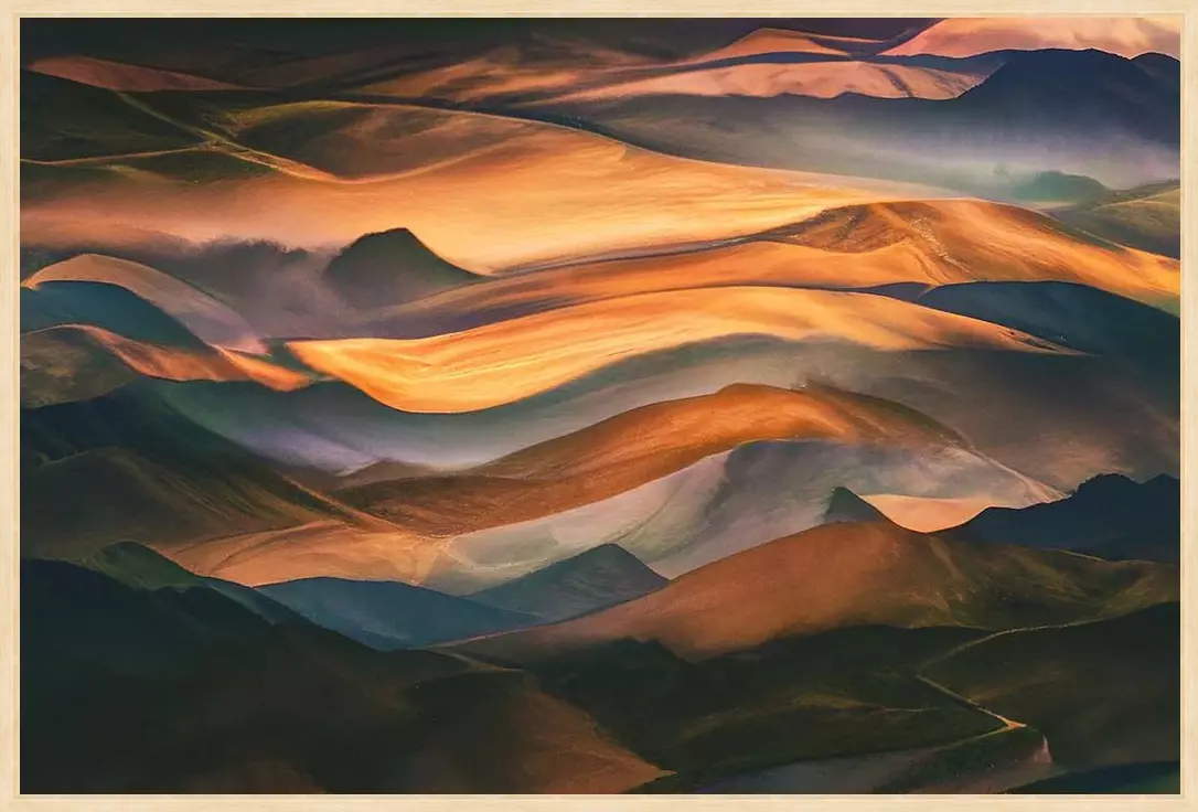 Daybreak - Robin Wechsler - in baklijst Atelier naturel 10mm