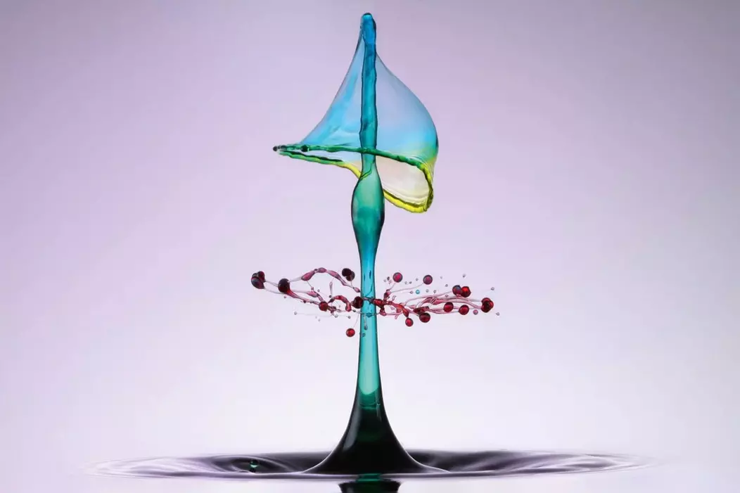 Blue Wonder - Tobias Bräuning - fotokunst op canvas