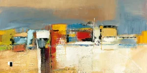 Siesta II Horizontal - Bea Danckaert - artwerk op canvas