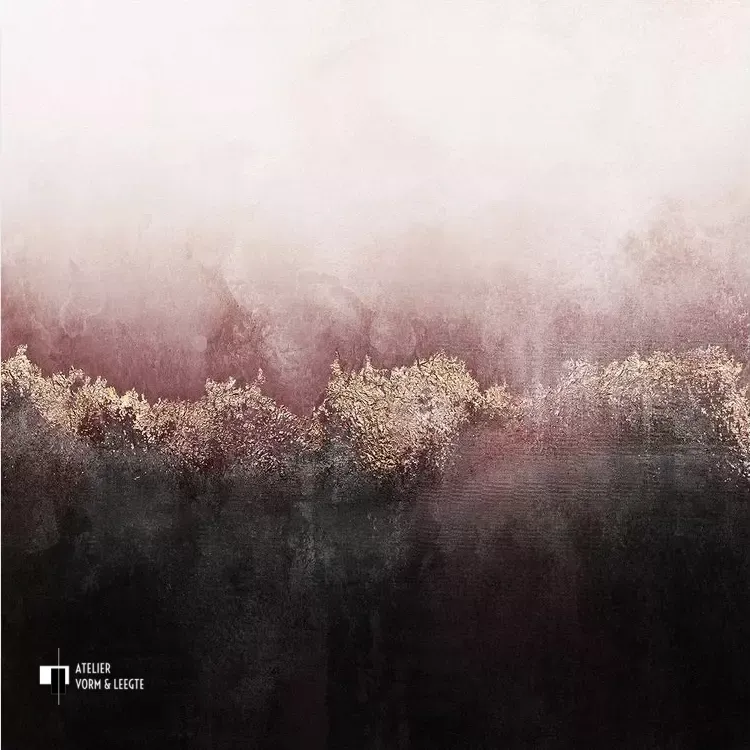 Pink Sky - Elisabeth Fredriksson - artwerk op canvas