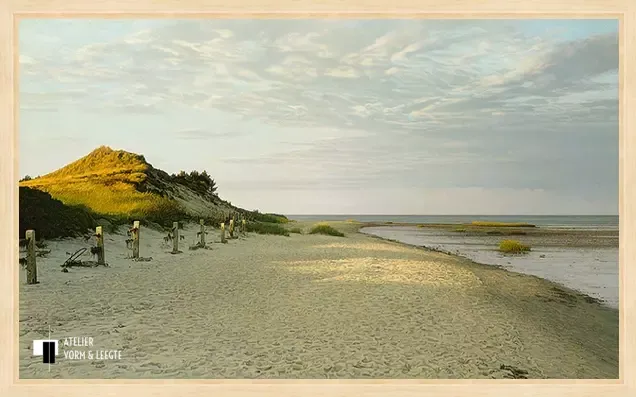 Romo - Peter van der Ploeg - 50x30 giclee in naturel lijst