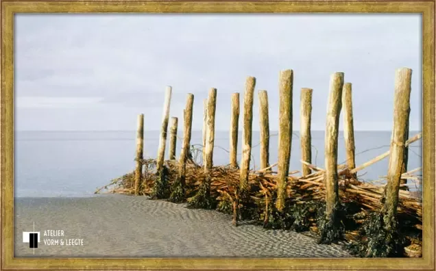 Wad - Peter van der Ploeg - 50x30 giclee in Icona 15mm verguld