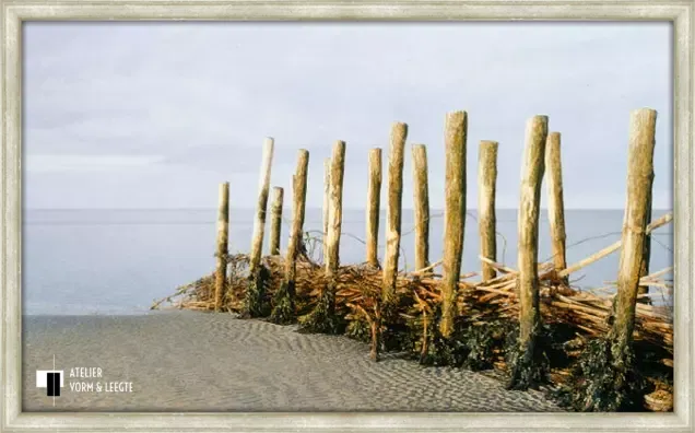 Wad - Peter van der Ploeg - 50x30 giclee in Icona 15mm verzilverd