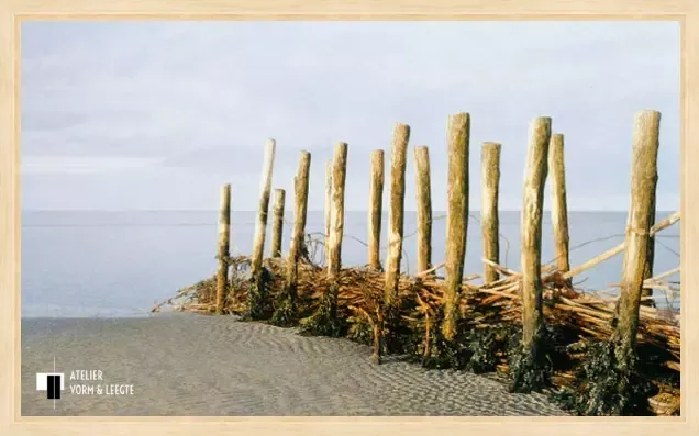 Wad - Peter van der Ploeg - 50x30 giclee in naturel lijst