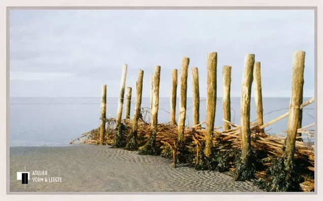 Wad - Peter van der Ploeg - 50x30 giclee in whitewash lijst