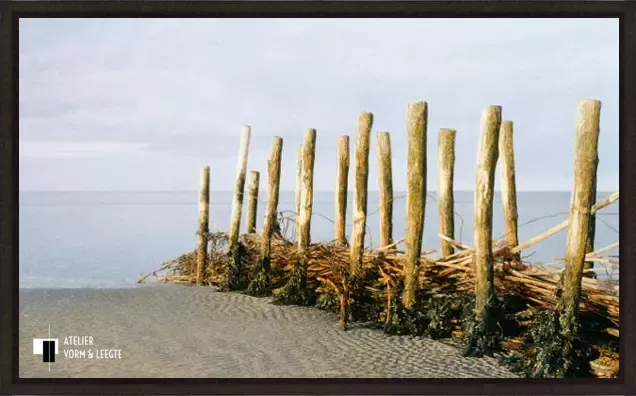 Wad - Peter van der Ploeg - 50x30 giclee in zwarte lijst