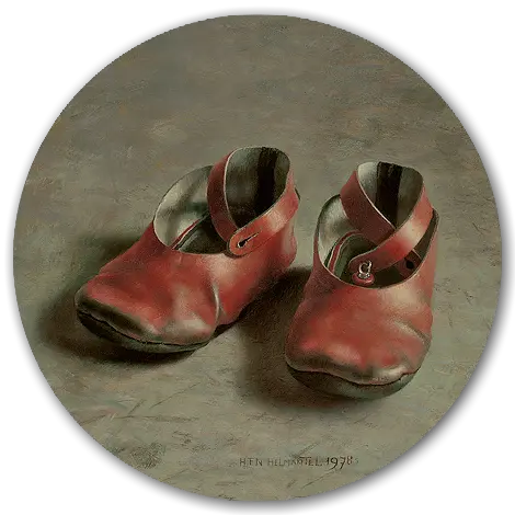 Arjan's eerste slofjes - Henk Helmantel - Art Circle dibond