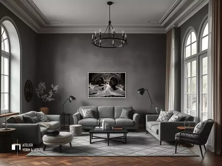 Flying Fabrics van Kai Stuht aan de wand